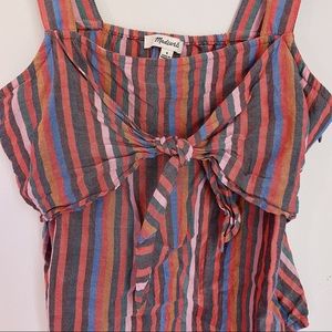 Madewell striped tank